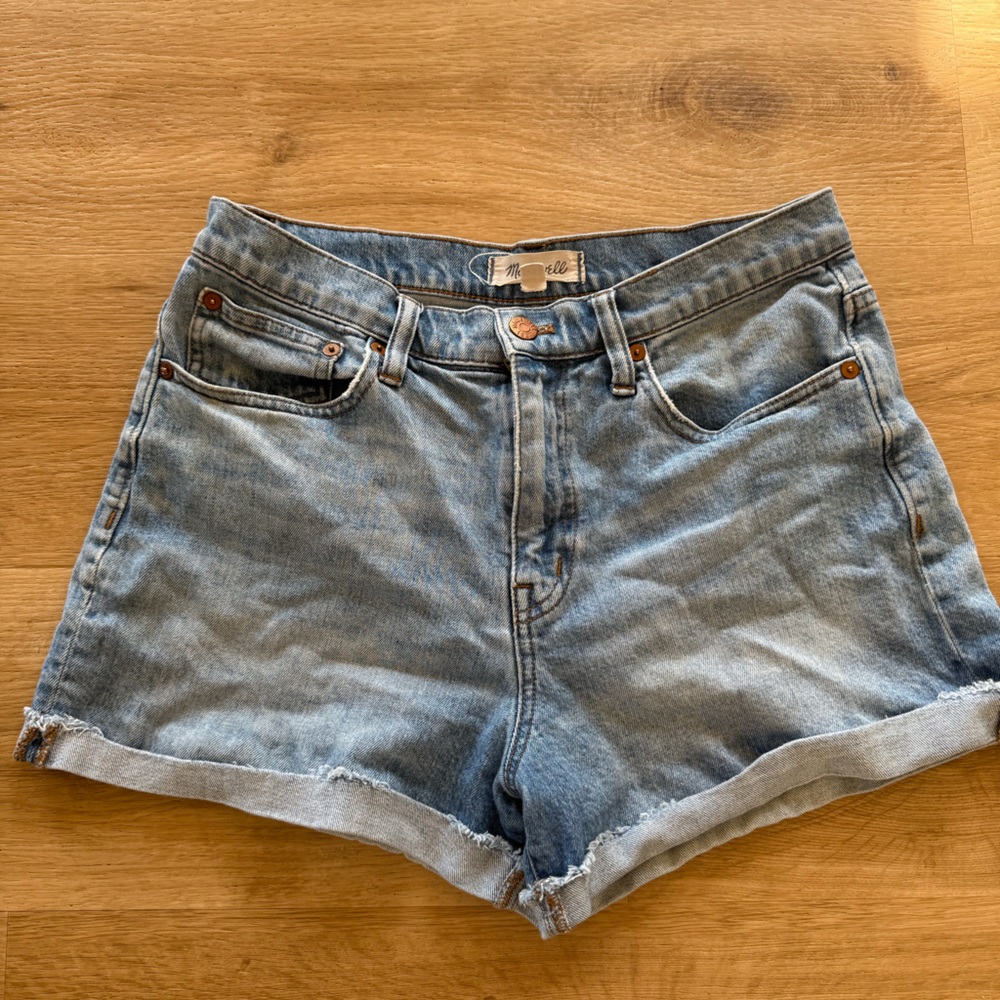 Madewell Blue Jean Shorts
